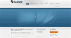 Desktop Screenshot of choosemfg.com